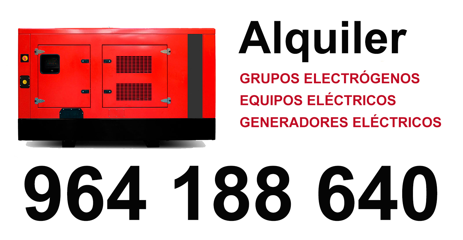 Generaci&oacute;n aut&oacute;noma Grupos Electrógenos para Eventos Rossell